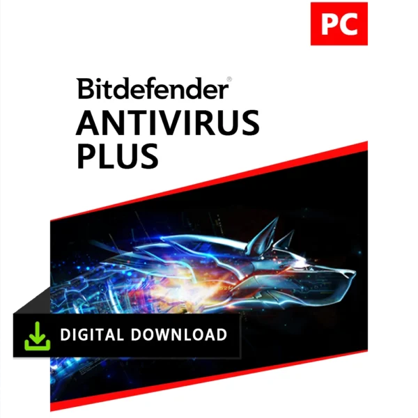Bitdefender Antivirus Plus | 3 Year  | 3 Devices | Windows | Downloadable